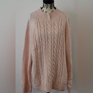 Pink Karen Scott knit sweater